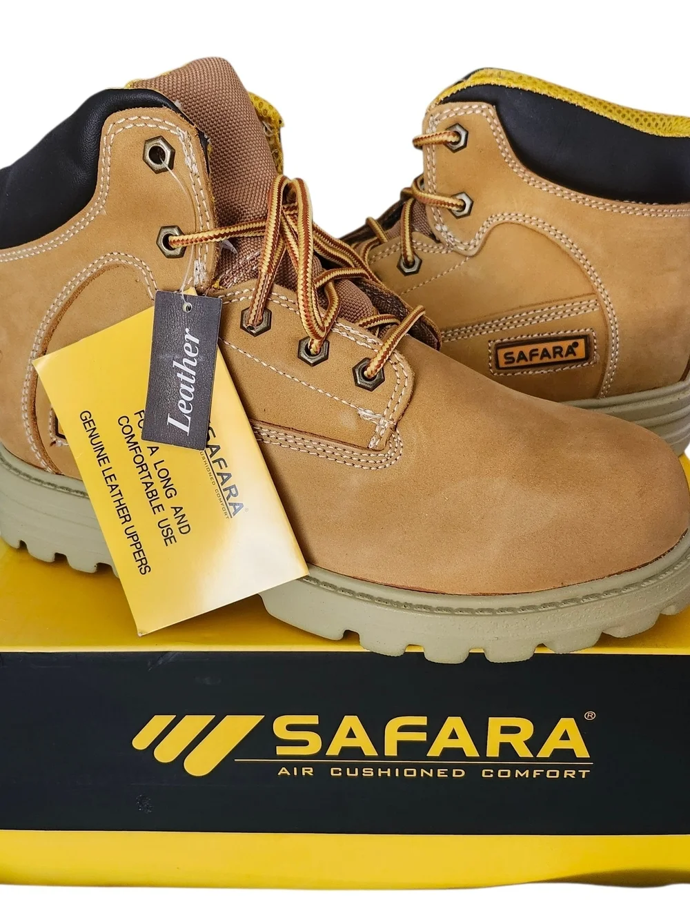 Men's Safara Tan Work Boots